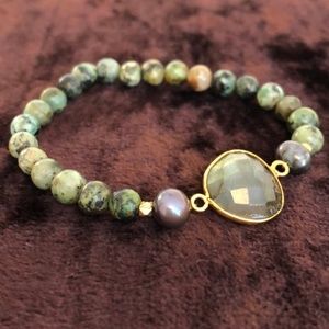Labradorite & Gemstone Bracelet